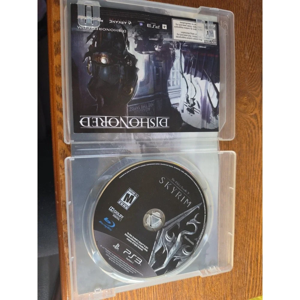 Elder Scrolls V‎ Skyrim PS3 PlayStation 3 + Map - Complete